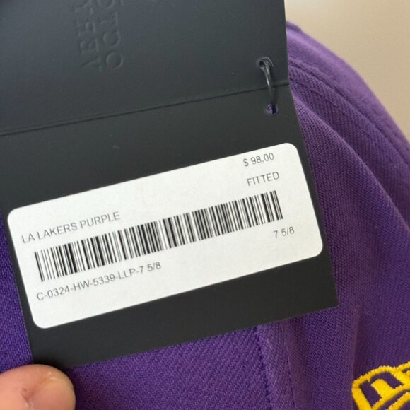 OVO x Los Angeles Lakers 59FIFTY Fitted Hat – OCTOBER'S VERY OWN OVO DRAKE - Picture 3 of 7